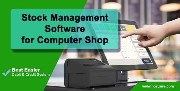 Buy Stock Management for Computer Shop with Barcode Reader  at cheap price